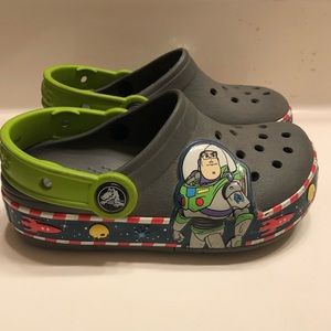 Toddler sz10 Toy Story Light-up Crocs